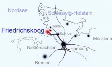 Friedrichskoog in Schleswig-holstein (pf)